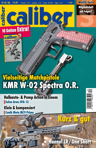 caliber 11+12/2026